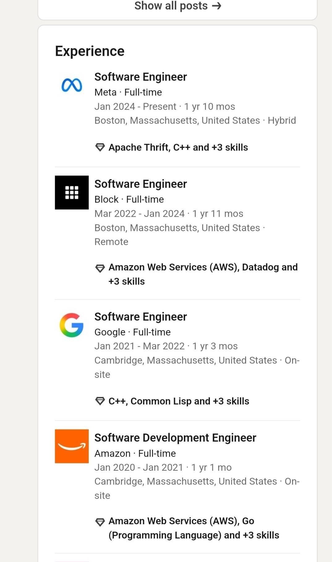 This guy has many short stints. How did he get hired? | Tech Industry ...