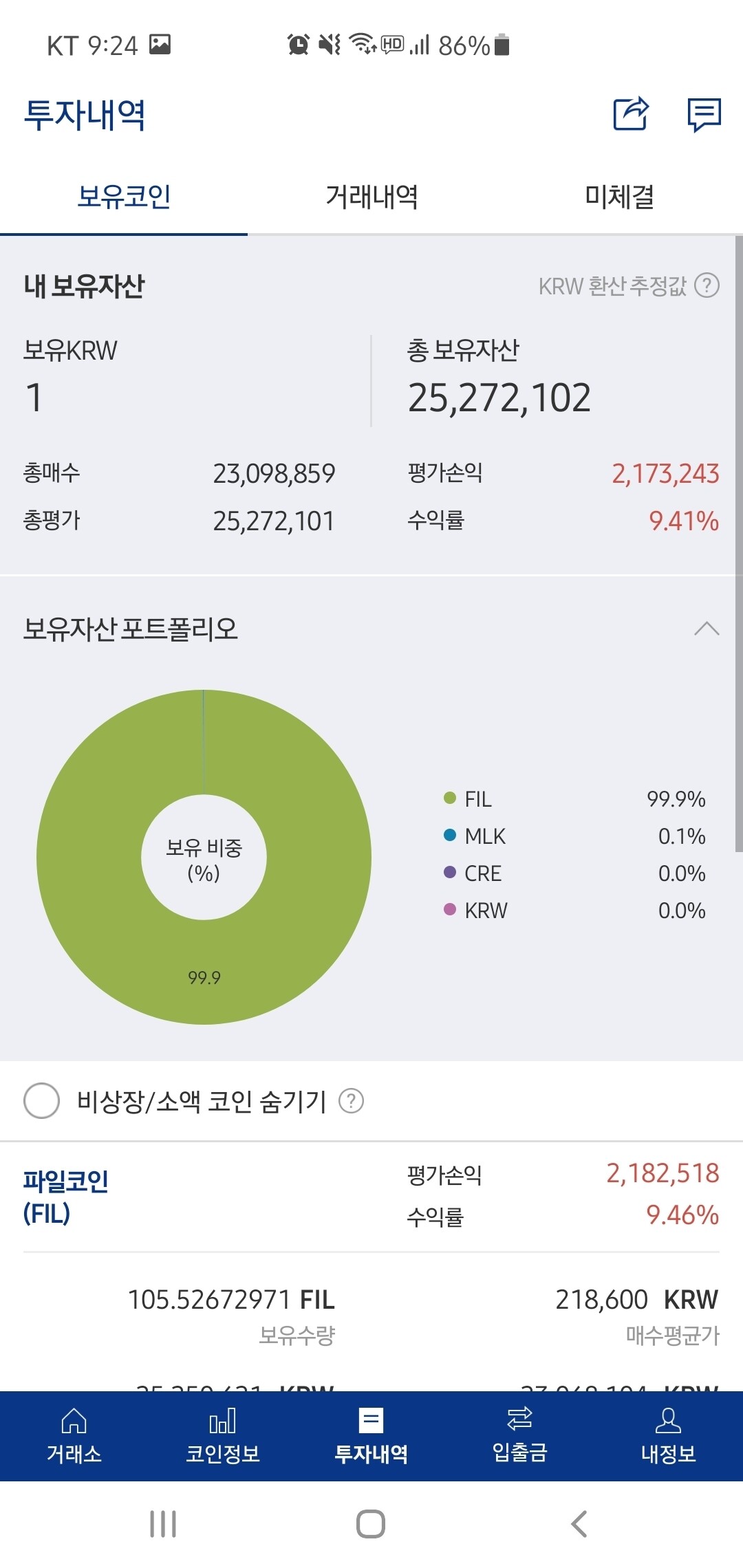 블라인드 | 암호화폐: 파일코인