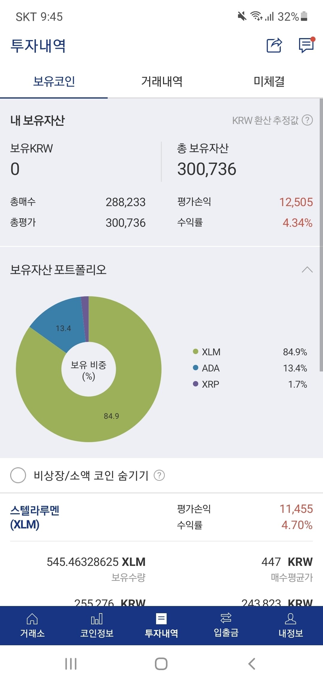 블라인드 | 암호화폐: 스텔라루멘...? 이름 짱이뿐거같오