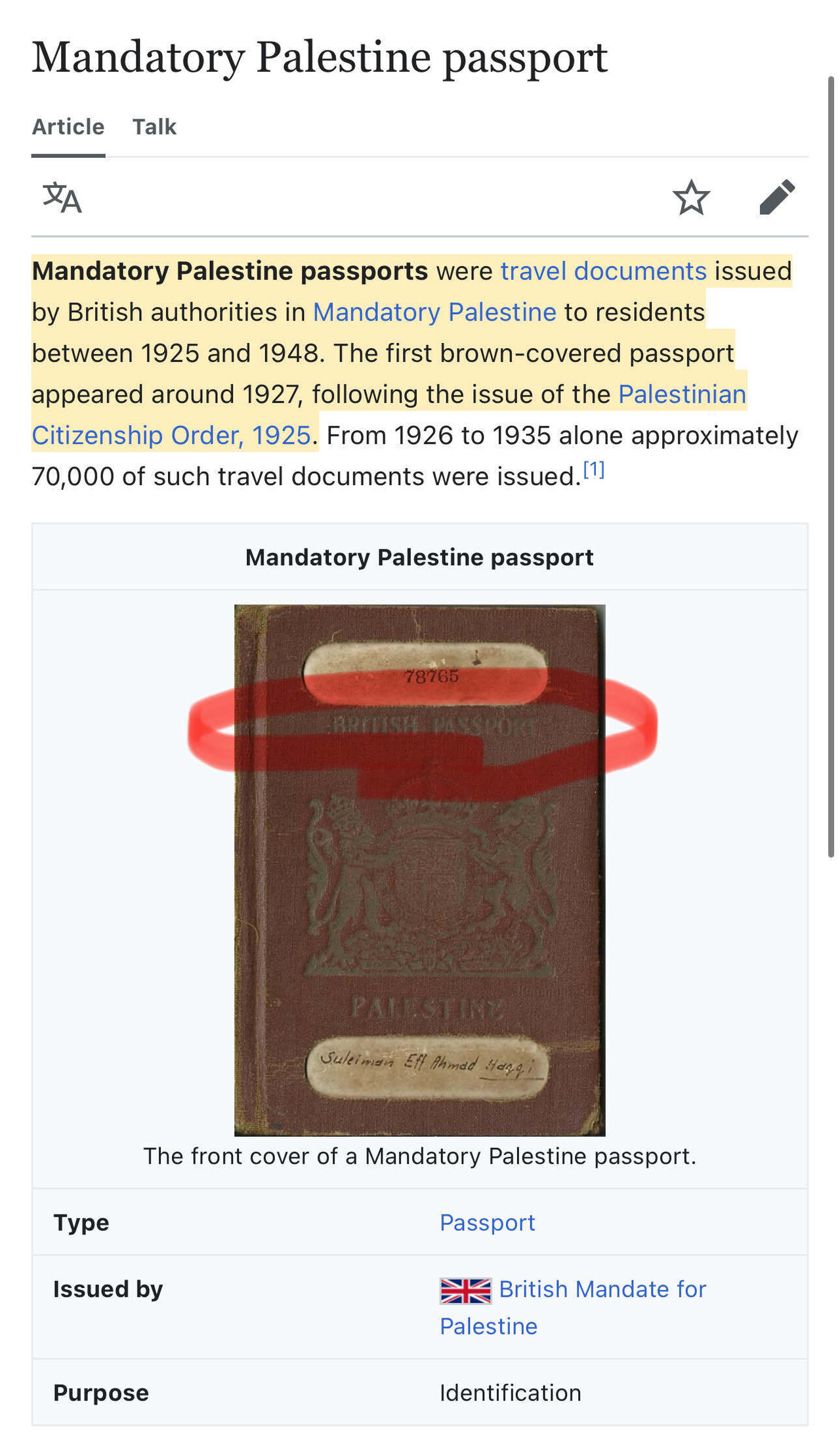 There was no such thing as “Palestine” before 1948? - Blind
