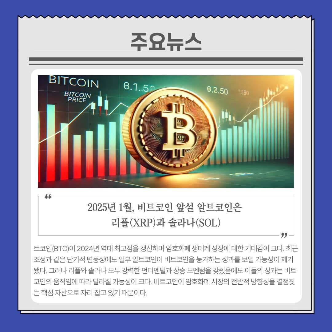 블라인드 | 암호화폐: 2024년 12월 23일 오늘의 코인이슈