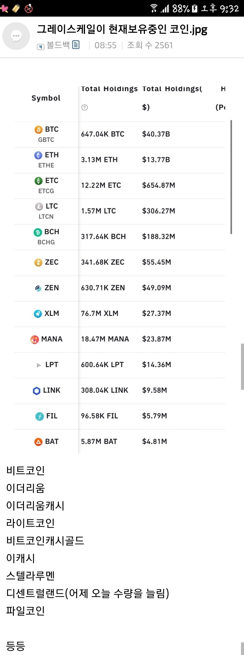 블라인드 | 암호화폐: 형아~누나들 위해 내가