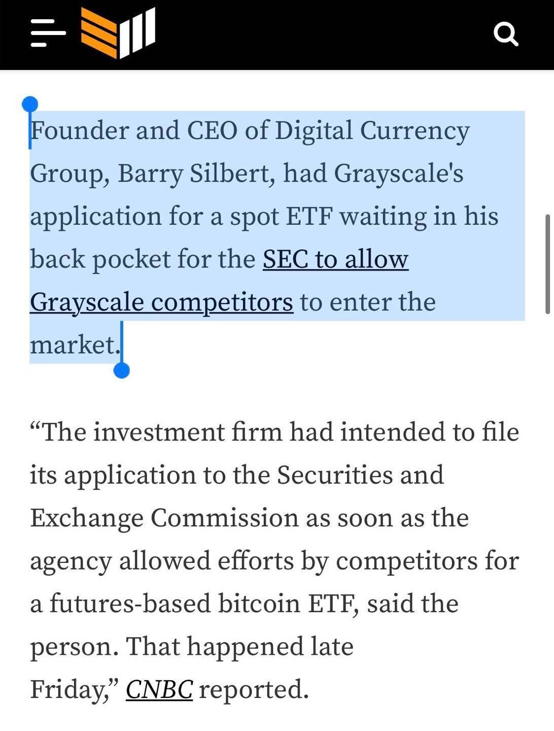 블라인드 | 암호화폐: 비트코인 비중 늘리시길