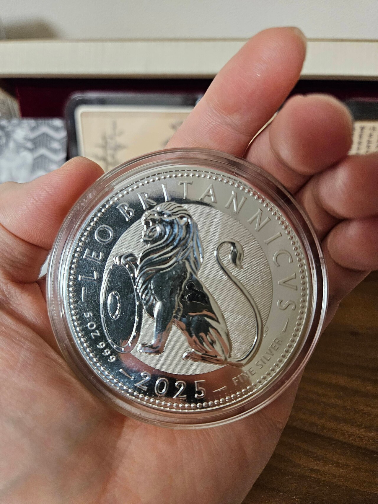 블라인드 | 블라마켓: 2025 브리타니아 5oz 실버코인