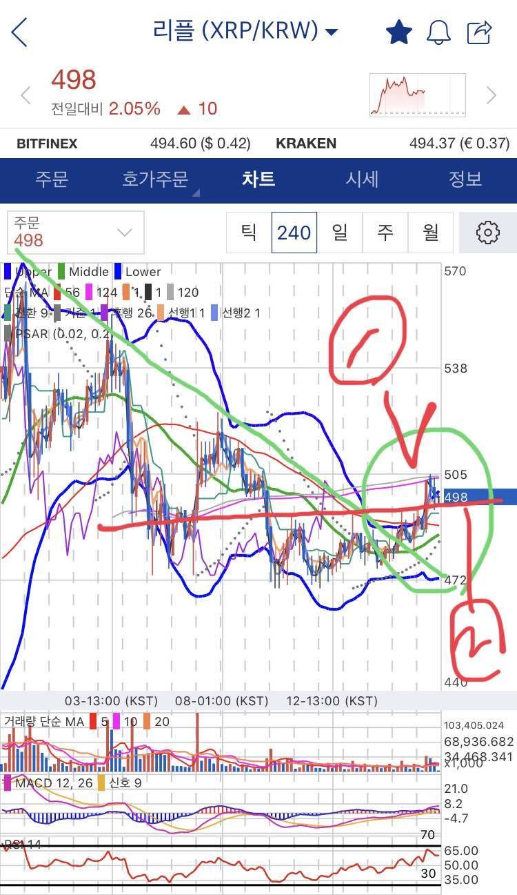 블라인드 | 암호화폐: 리플 정밀분석 / 목표가 체크