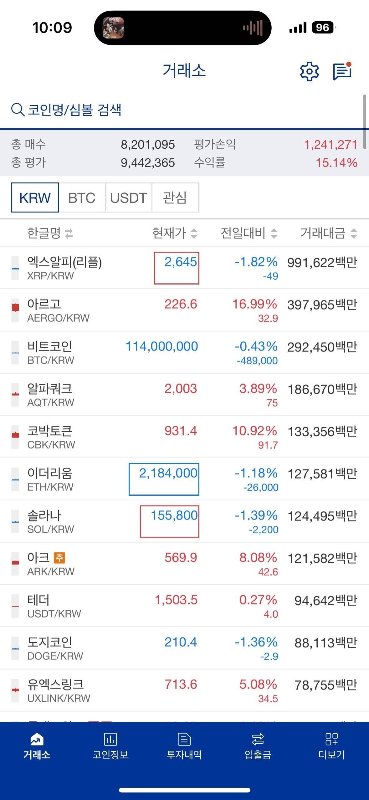 블라인드 | 암호화폐: 느낌이 비트 1억 아래 갈 것 같은데..