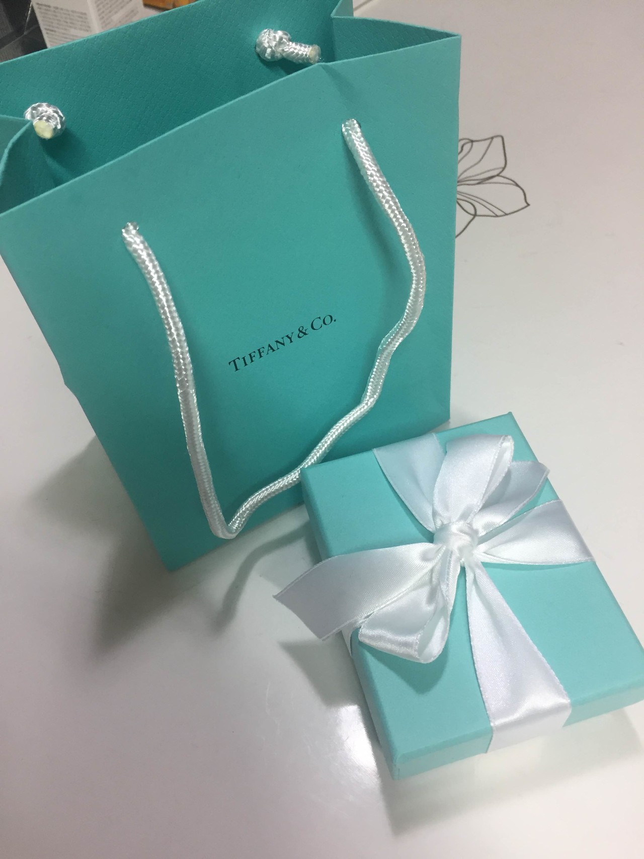 블라인드 | 썸·연애: 티파니 목걸이 실버(포장 새제품)~ 여자친구선물로 추천해요~