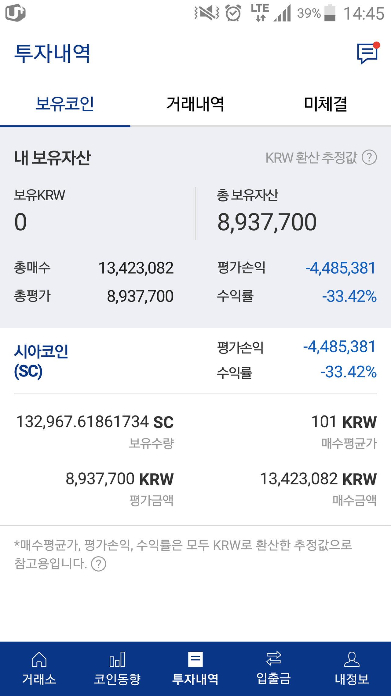 블라인드 | 암호화폐: 시아 투표 (마이너스 인증)