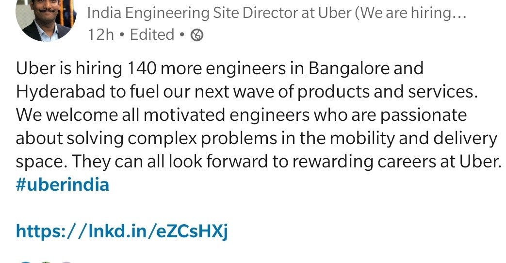 First Uber layoff people and then this. Looks horrible to me