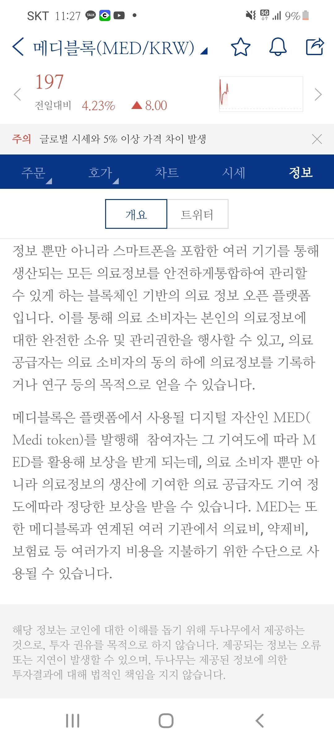 블라인드 | 암호화폐: 메디블록은 진짜 뭐냐