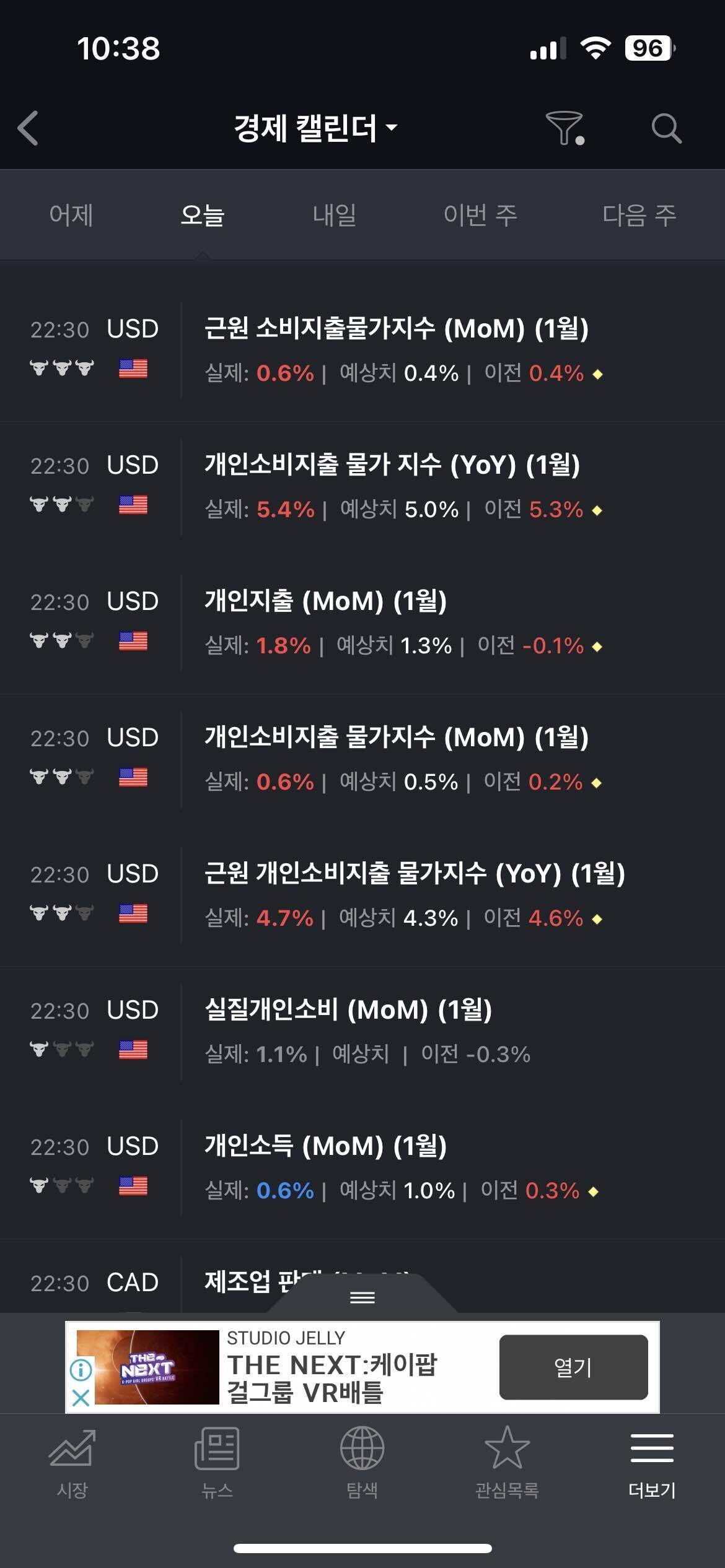 블라인드 | 주식·투자: 미국 pce 어쩌냐..