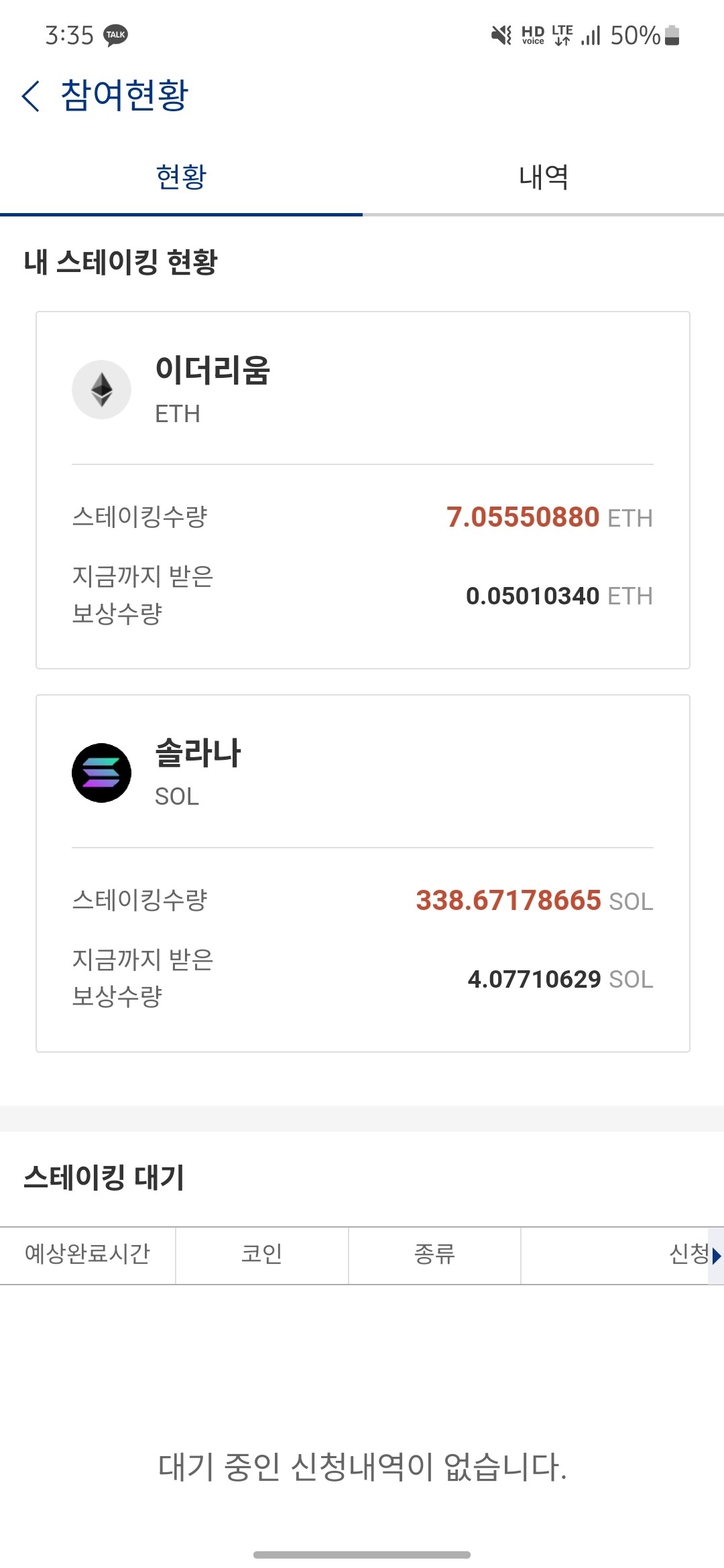 블라인드 | 암호화폐: 이더리움 스테이킹했음