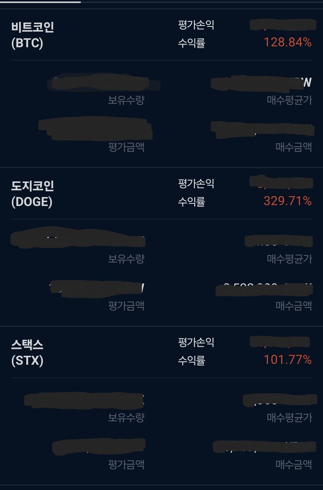 블라인드 | 암호화폐: 도지 가즈아~~~