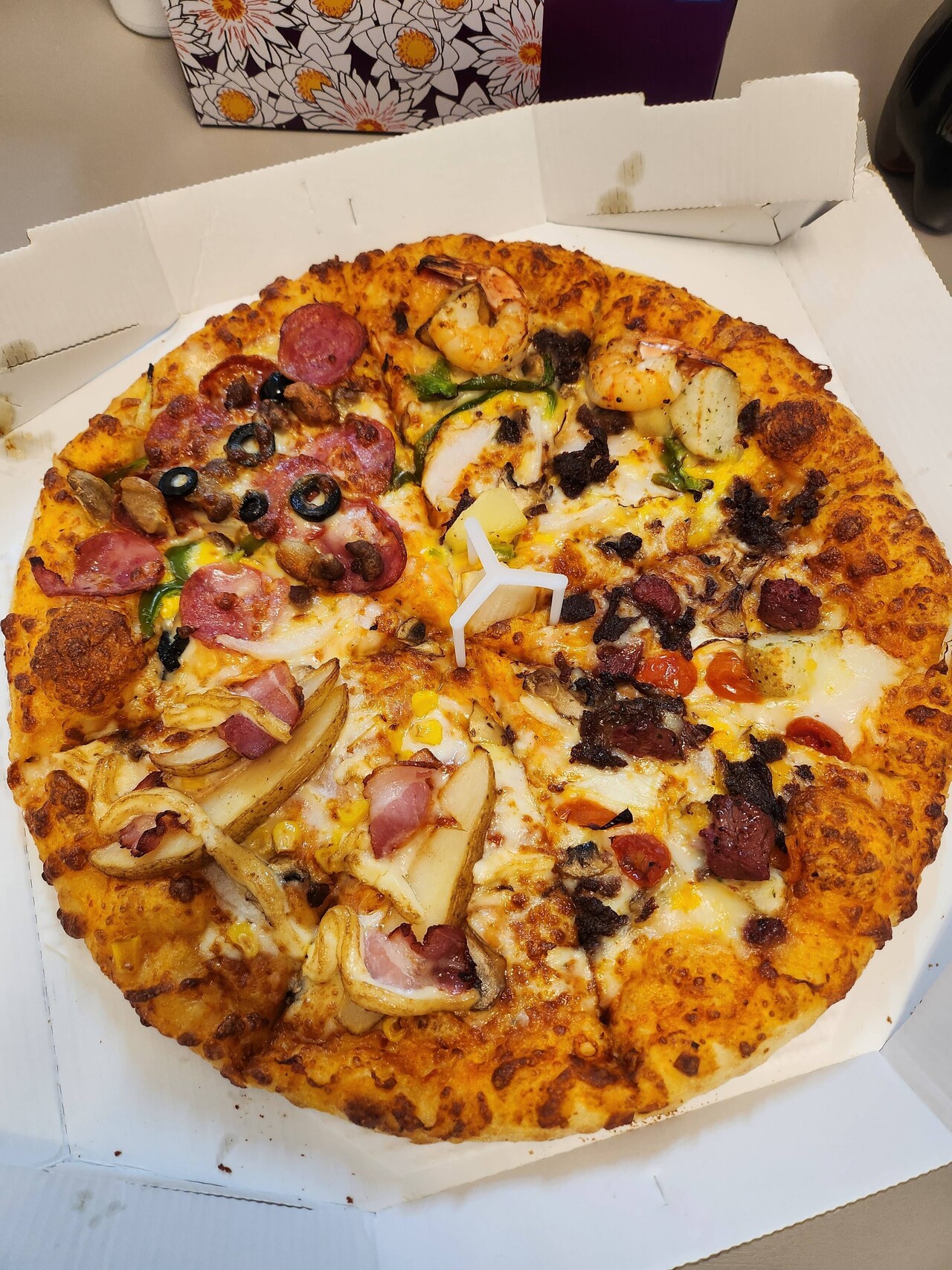 블라인드 | 블라블라: 도미노피자 포장 50% 3일간