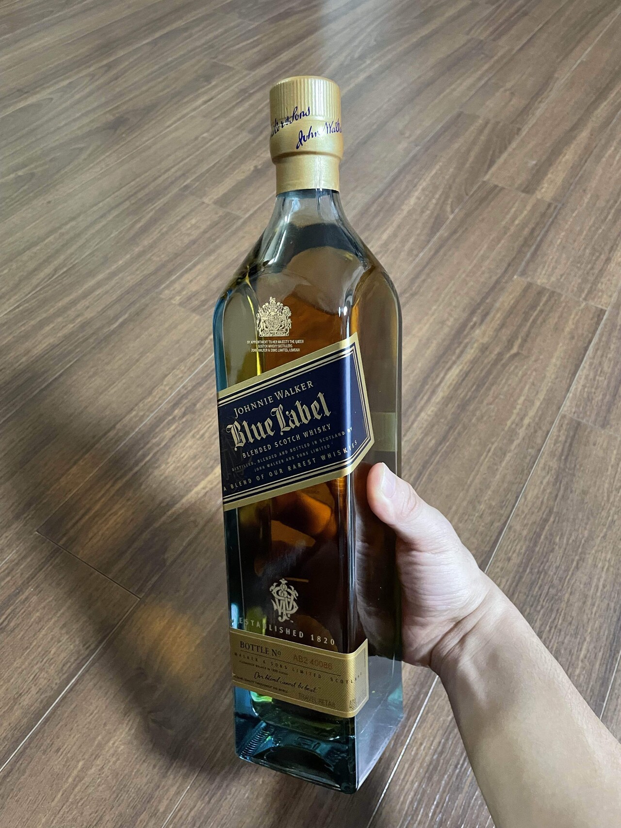 블라인드 | 여행·먹방: 조니워커 블루라벨 최고네요👍☺️