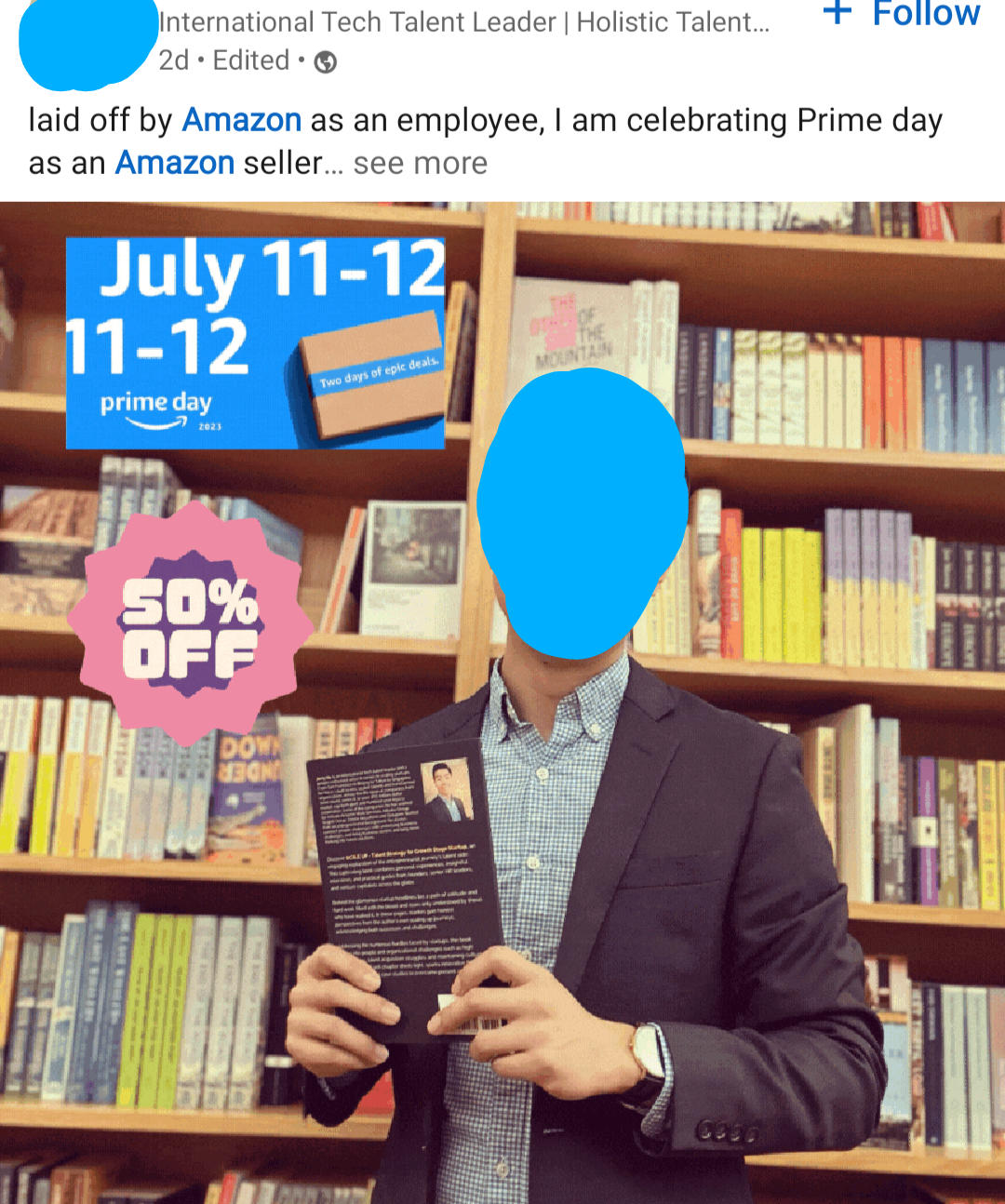 Laid off by Amazon as an employee, I am celebrating Prime day as an