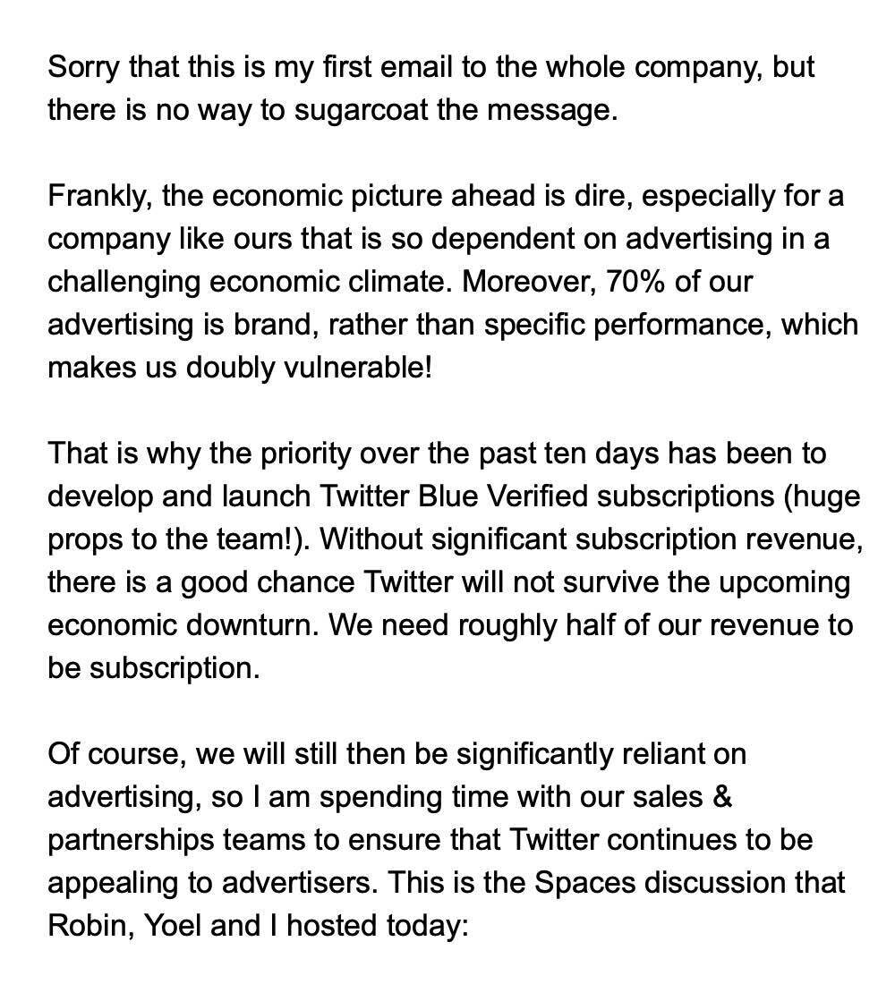 leaked-elon-s-email-to-twitter-staff-tech-industry-blind