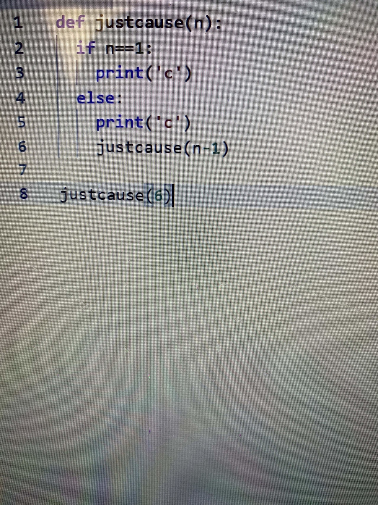 Recursive Programming