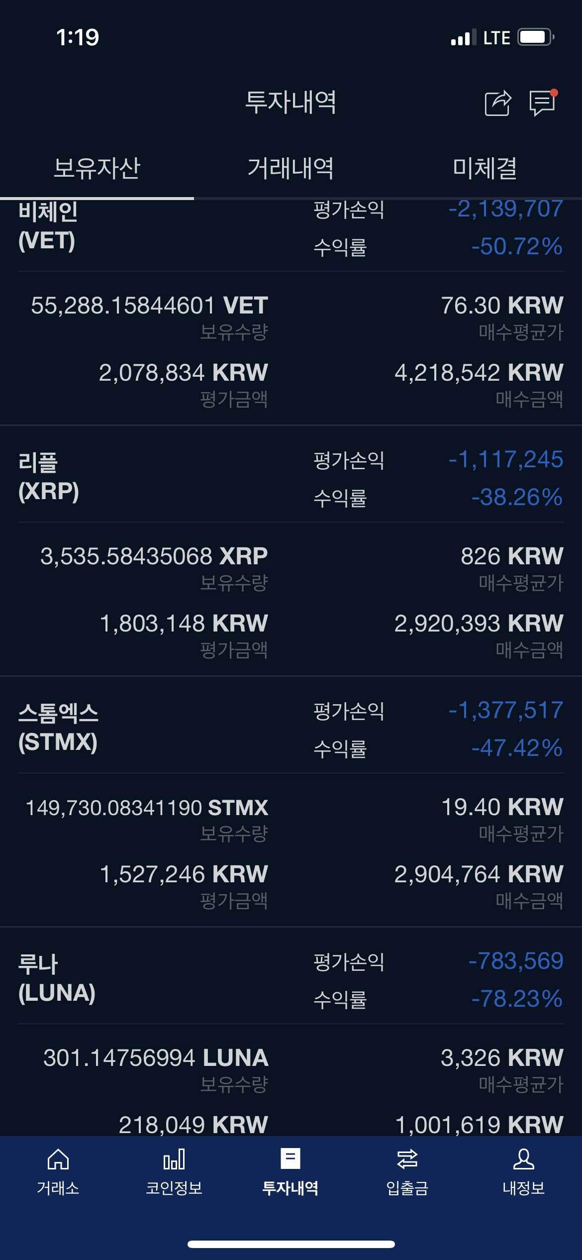 블라인드 | 암호화폐: 물타기 가능?!