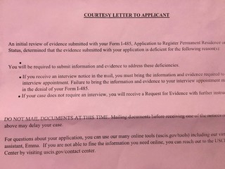 form i 485 initial interview
Work Visa: I-9 status - deficient evidence? - Blind form i 485 initial interview
Work Visa: I-9 status - deficient evidence? - Blind