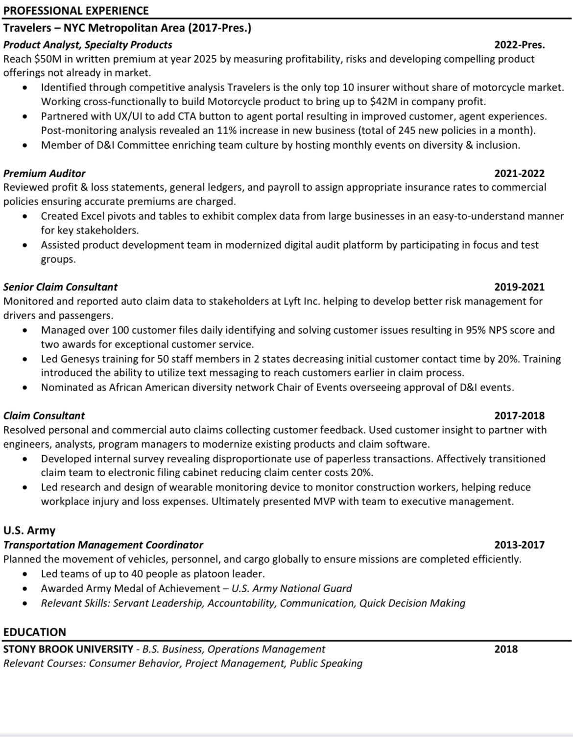 resume-feedback-for-product-manager-meta-blind