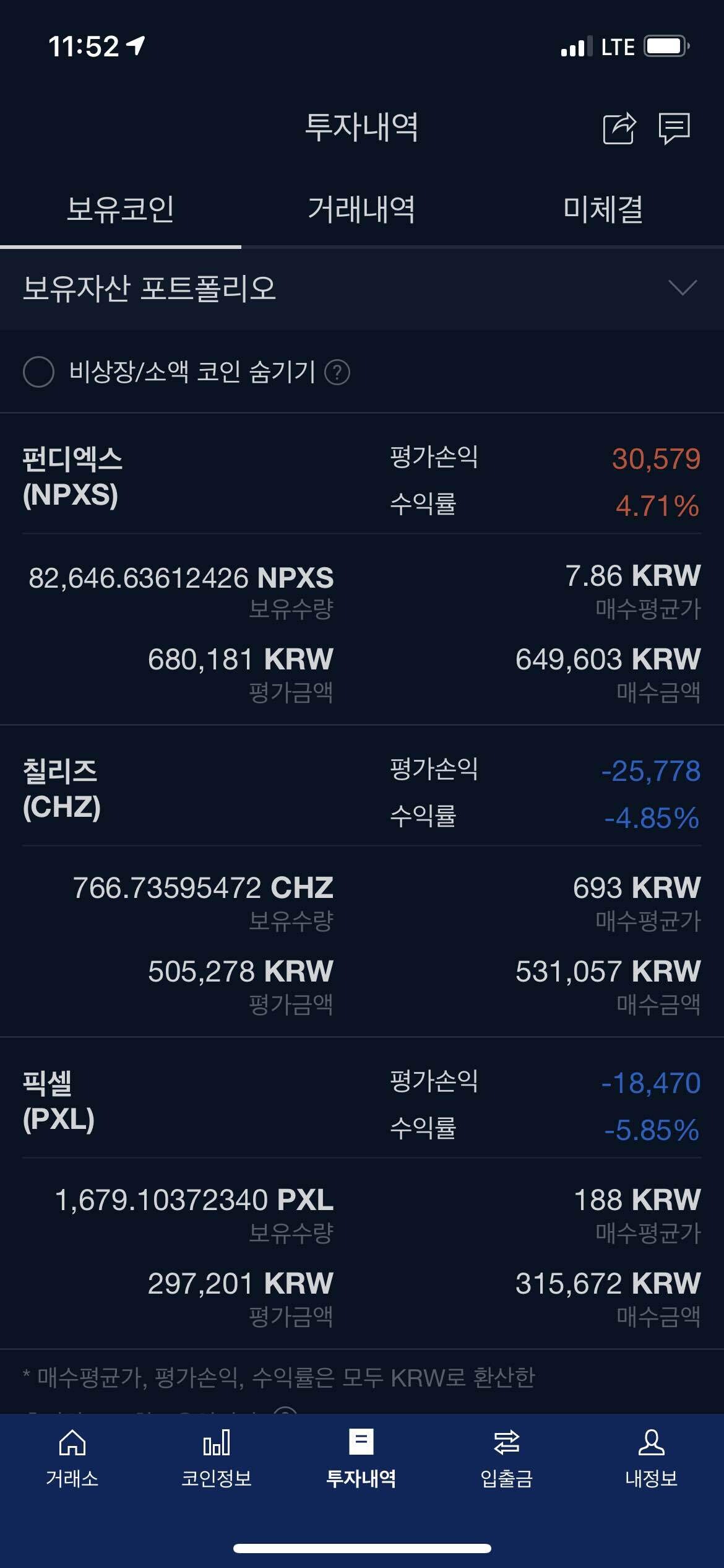 블라인드 | 암호화폐: 코인 사서 한달 존버 해보려고