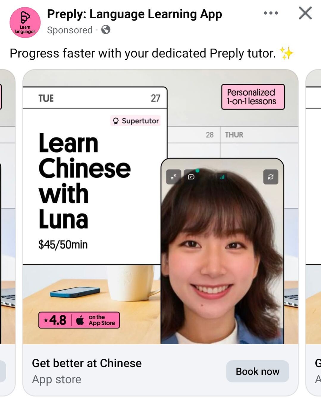 Why learning Chinese with Luna is so expensive | Misc. - Blind
