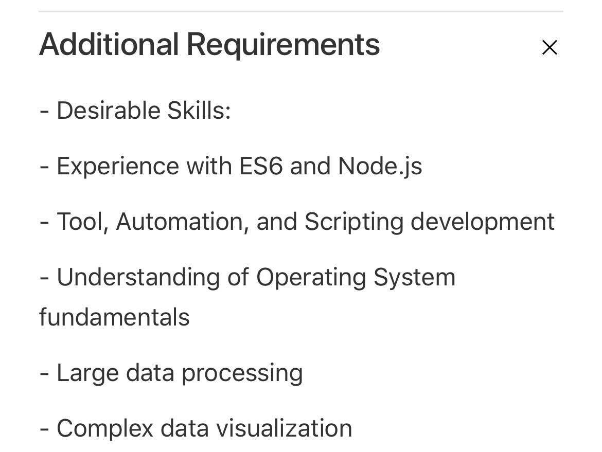 I actually got an interview opportunity with Apple