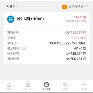 에이치닥 가즈아!!