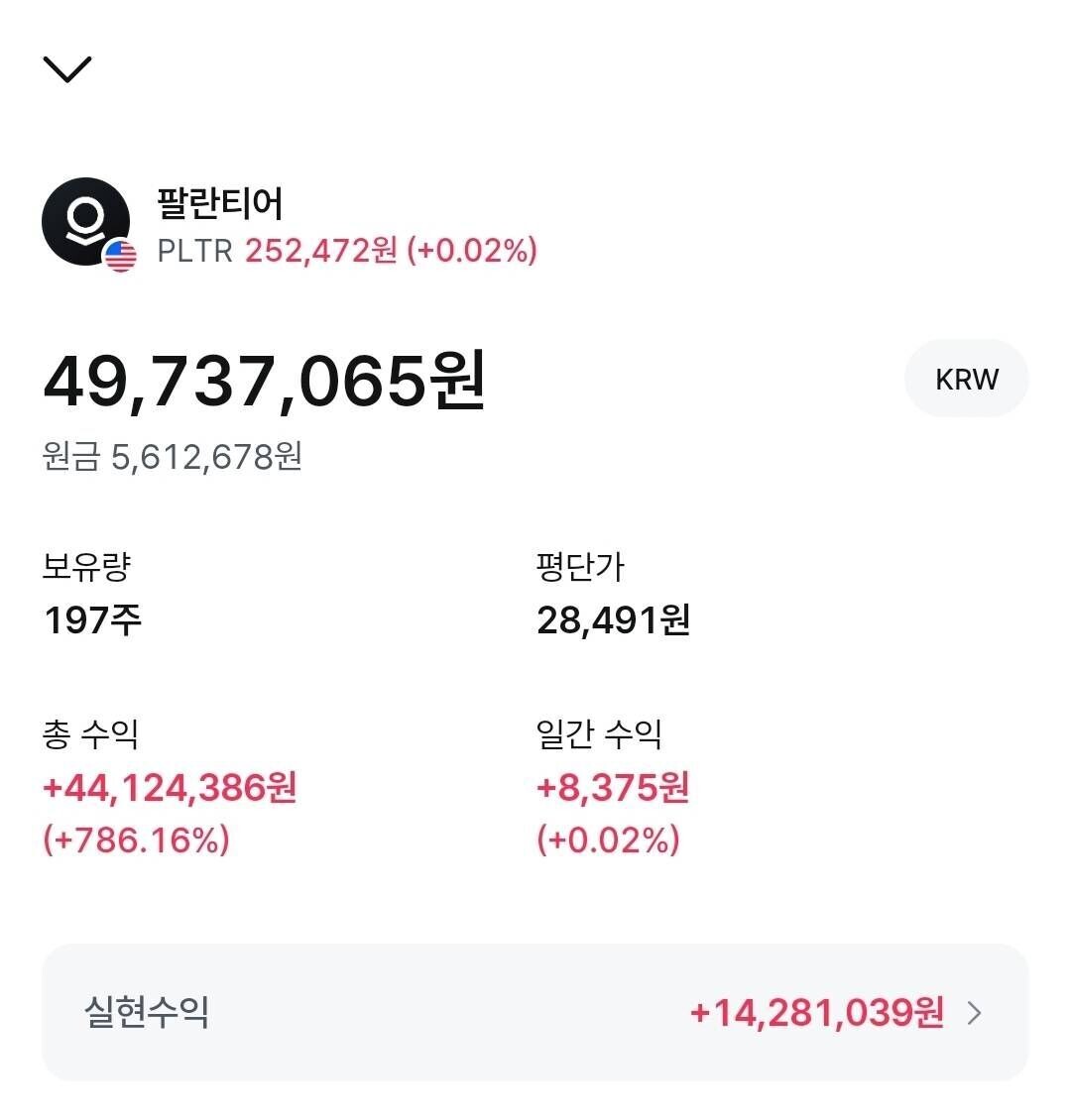 블라인드 | 주식·투자: 팔란티어 1년반정도 들고 있는데