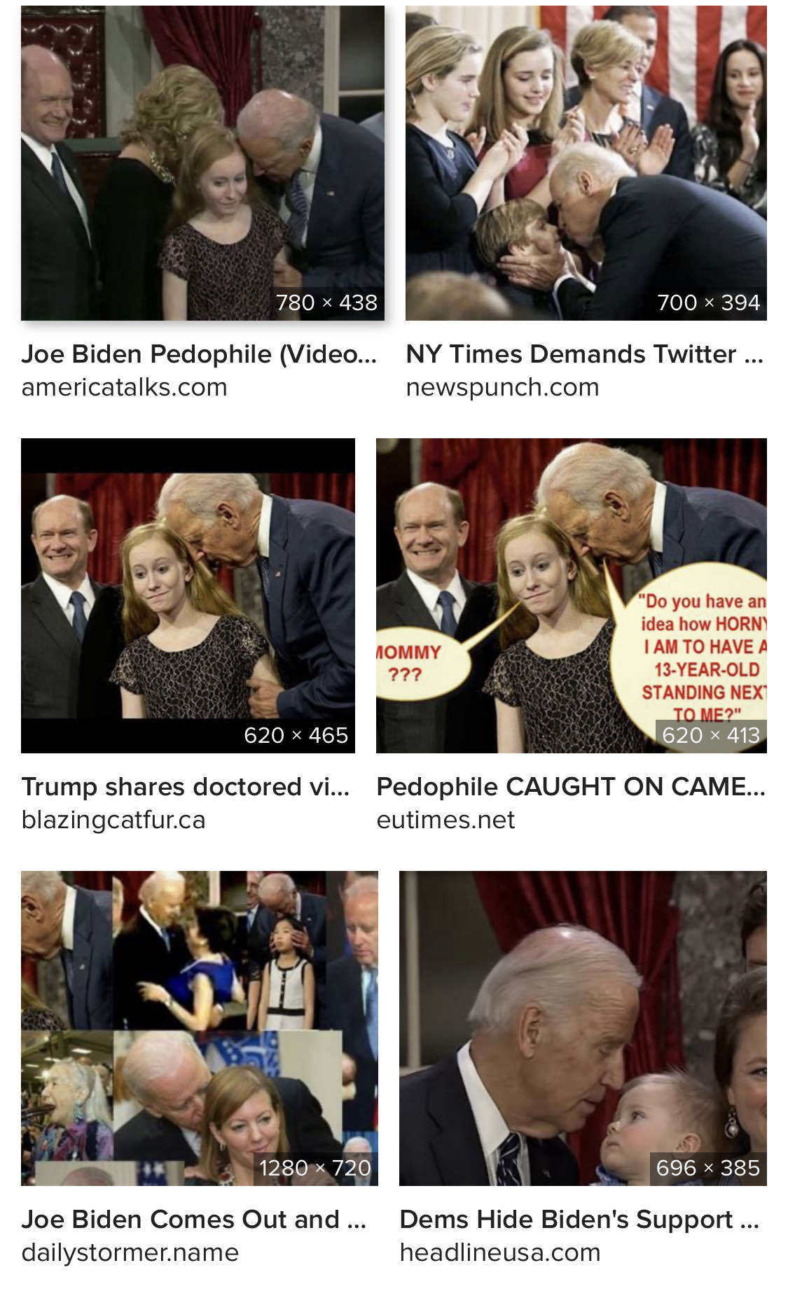 Why is Joe Biden considered the pedophile candidate when Trump was best