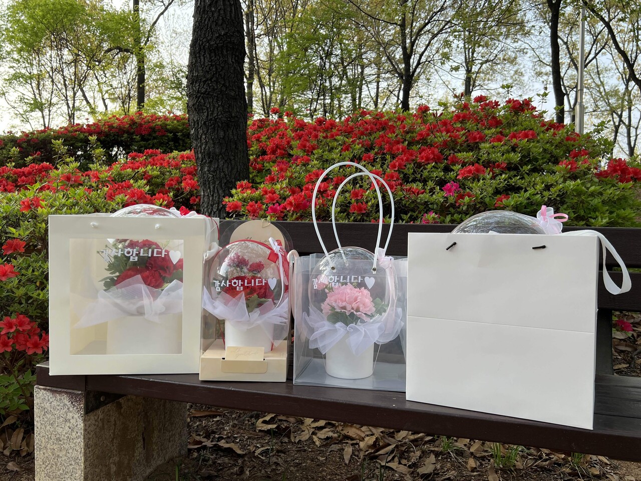 꽃풍선 할인 판매! 택배 가능!