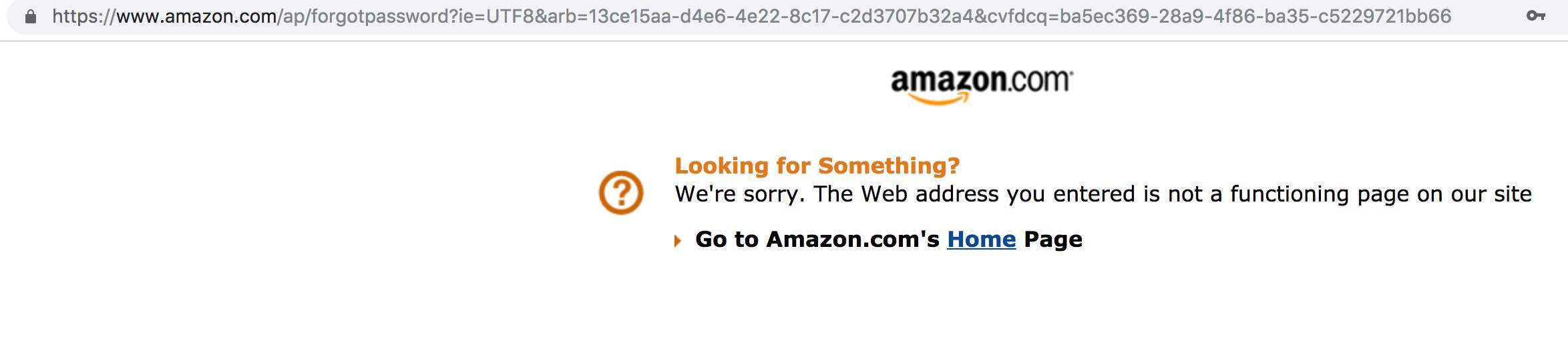 Amazon account lock out