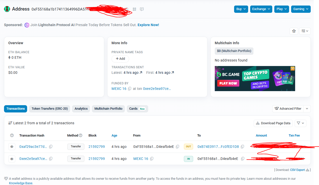 블라인드 | 암호화폐: MEXC에서 메타마스크로 이더 송금했는데 왜 안들어와요?ㅠㅠ