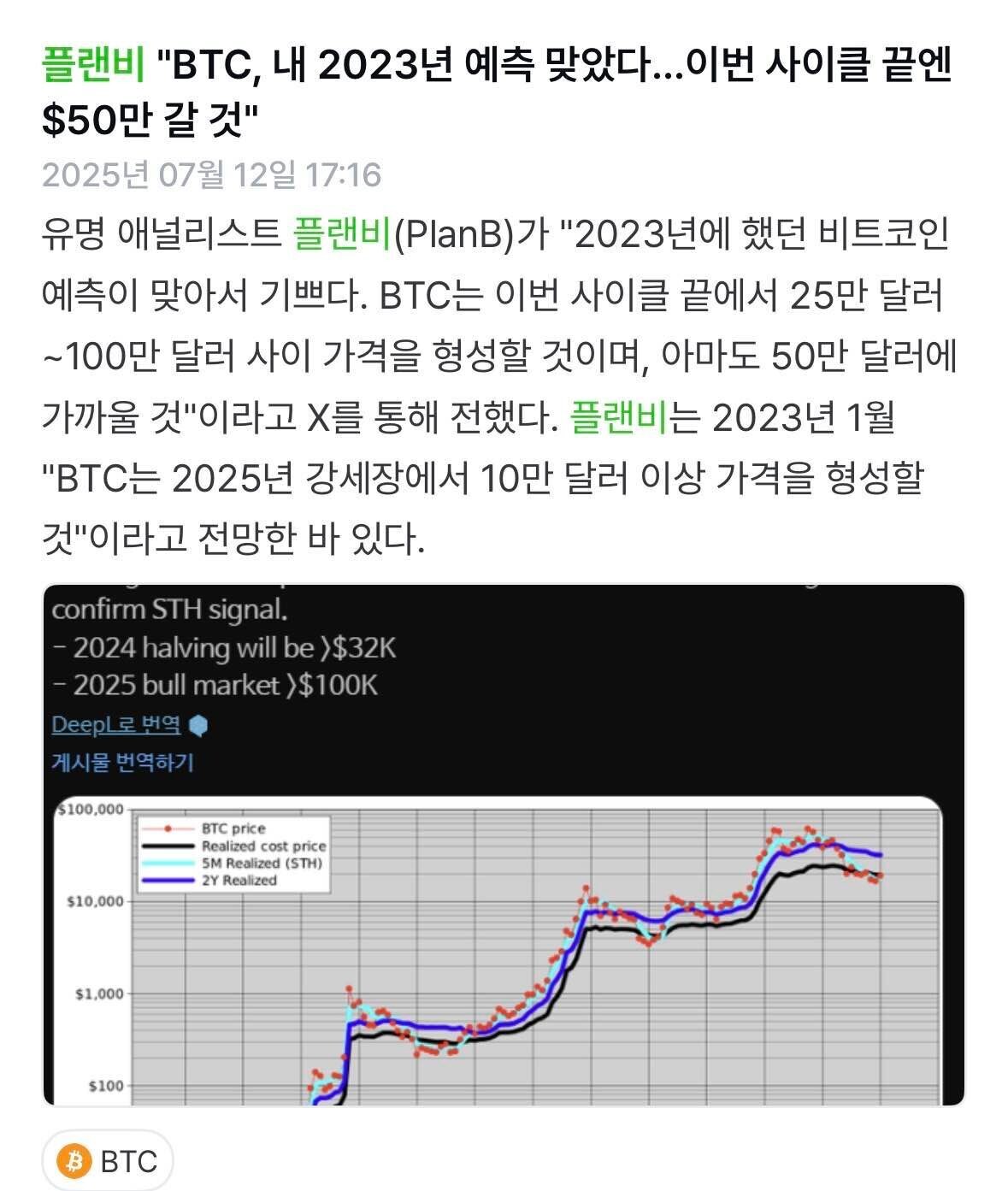 블라인드 | 암호화폐: 난 이 사람 말만 믿는중 ㅇㅇ