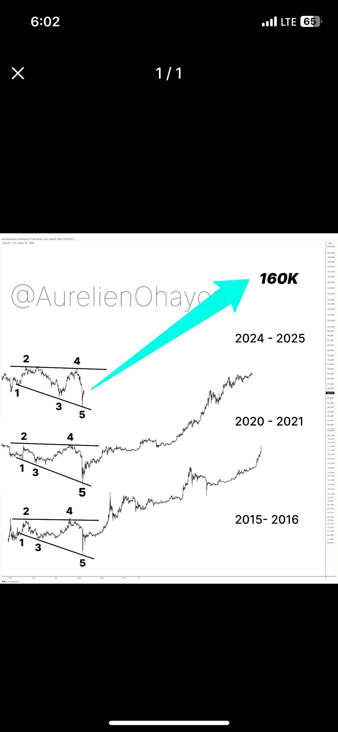 블라인드 | 암호화폐: 세력들이 비트 월봉을 고이 지켜주고 있다는게