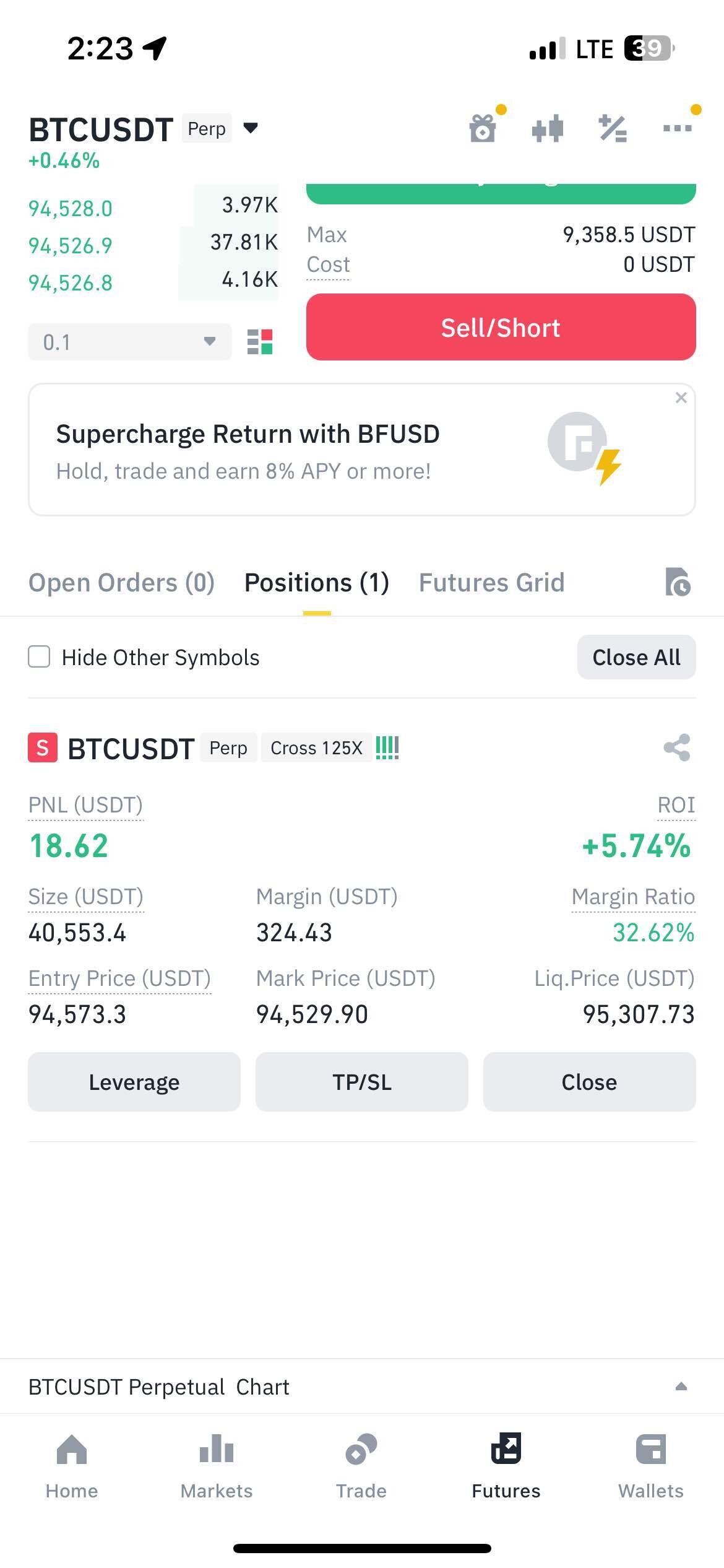 블라인드 | 암호화폐: 비트 125배 숏 간다