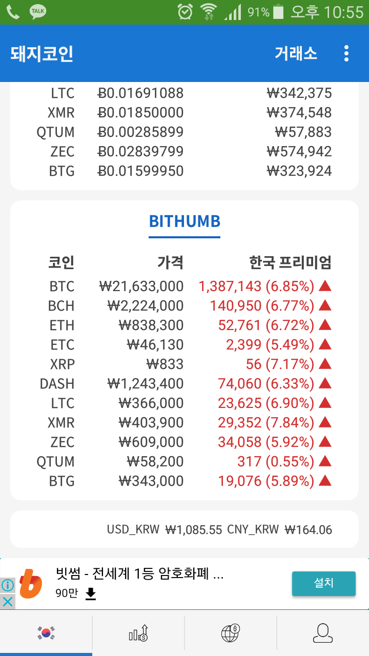 블라인드 | 암호화폐: 퀀텀 프리미엄 낮다 아직 시작이다