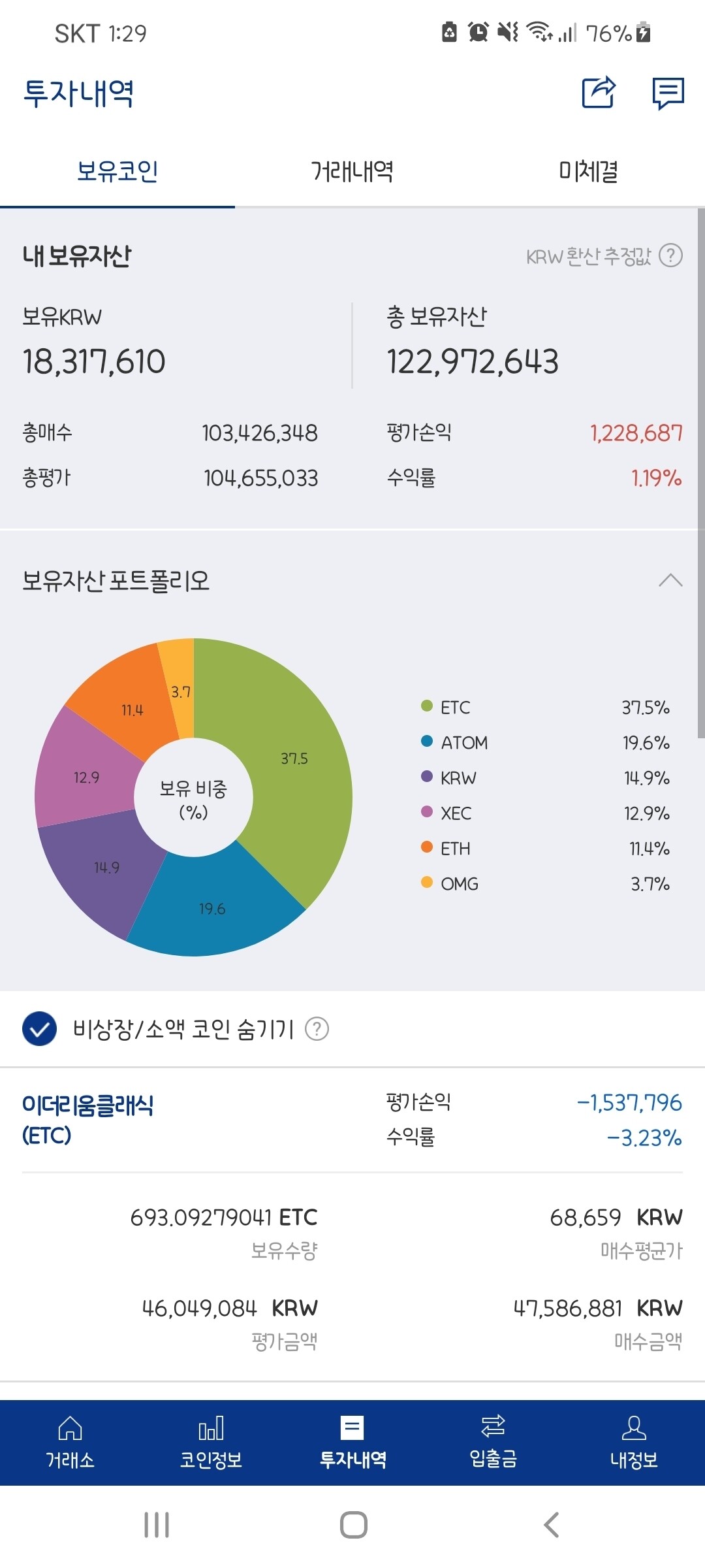 블라인드 | 암호화폐: 코스모스 못팜🙄