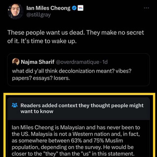 This guy on X, Ian Miles Cheong, is being called out as a propaganda