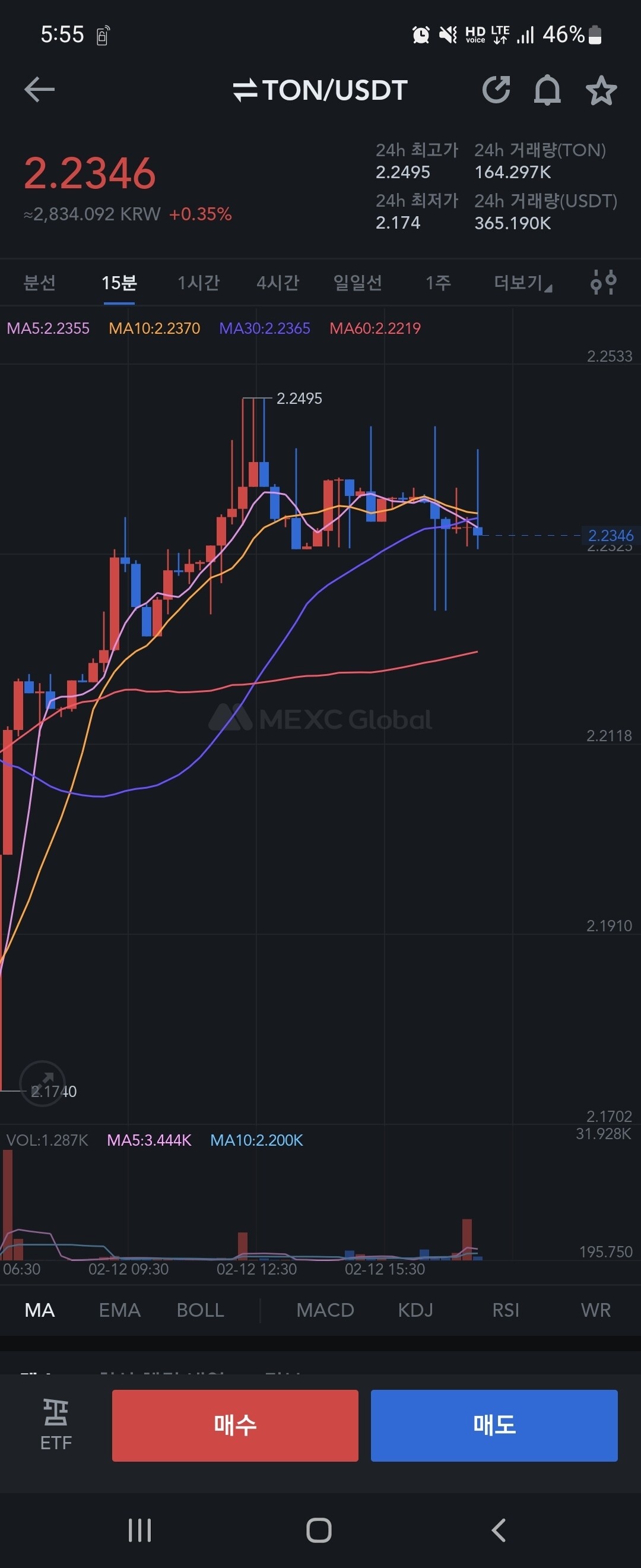 블라인드 | 암호화폐: 톤 TON