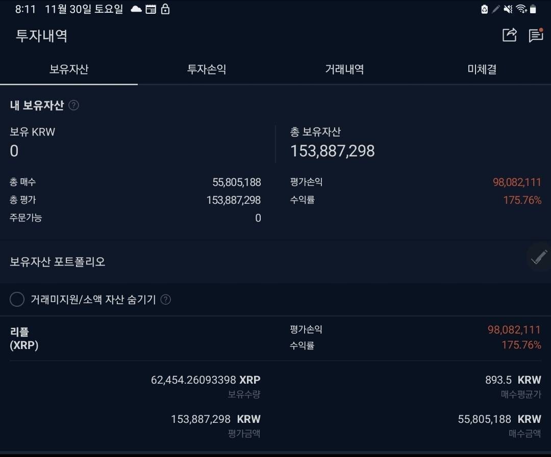 블라인드 | 암호화폐: 리플(XRP)이 킹이다