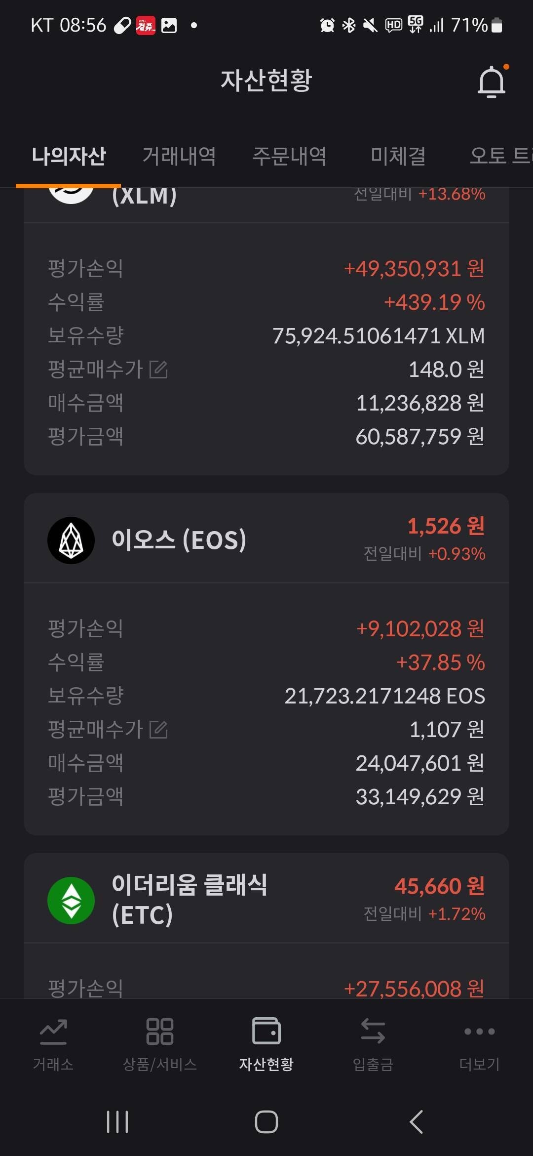 블라인드 | 암호화폐: 와 이오스가네 ㅋㅋ