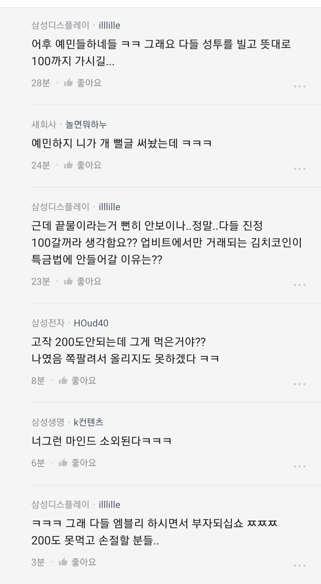 블라인드 | 암호화폐: 엠블 손절 한 형들 없지?