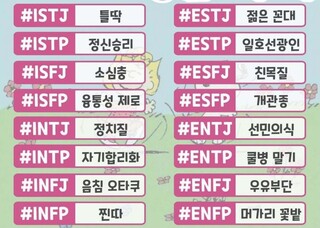 블라인드 유우머 Mbti 팩폭