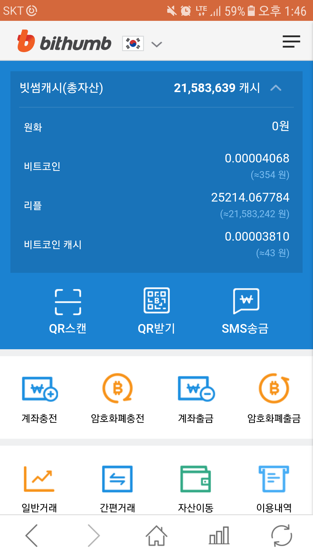 블라인드 | 암호화폐: 형냐들 리플 단타후기..