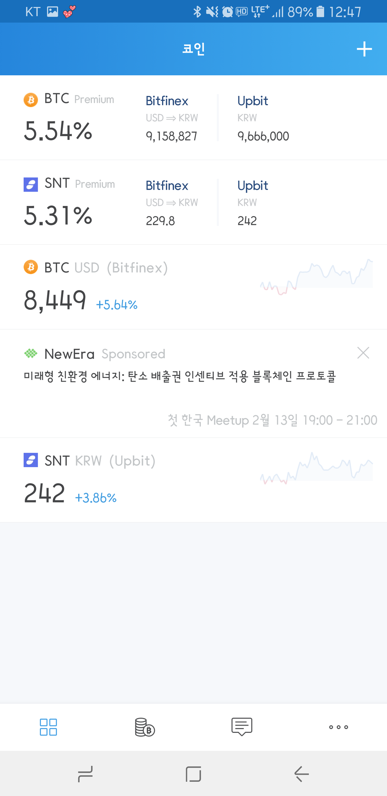 블라인드 | 암호화폐: 현재 내생각