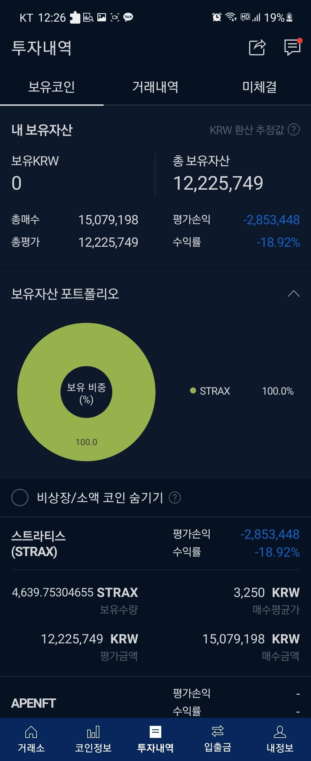 블라인드 | 암호화폐: 스트라티스 역대급호재에