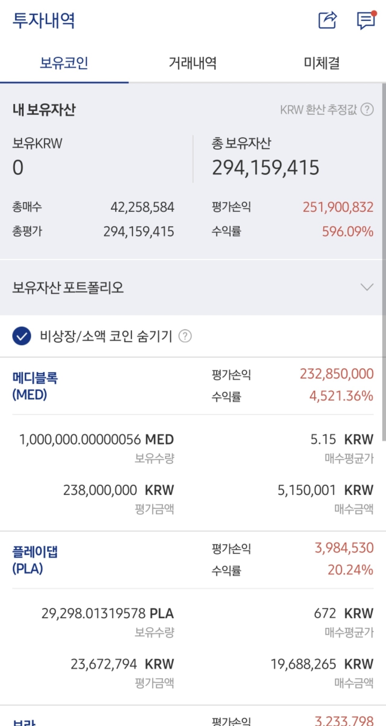 블라인드 | 암호화폐: 메디블록 저 아직 안팔았어요