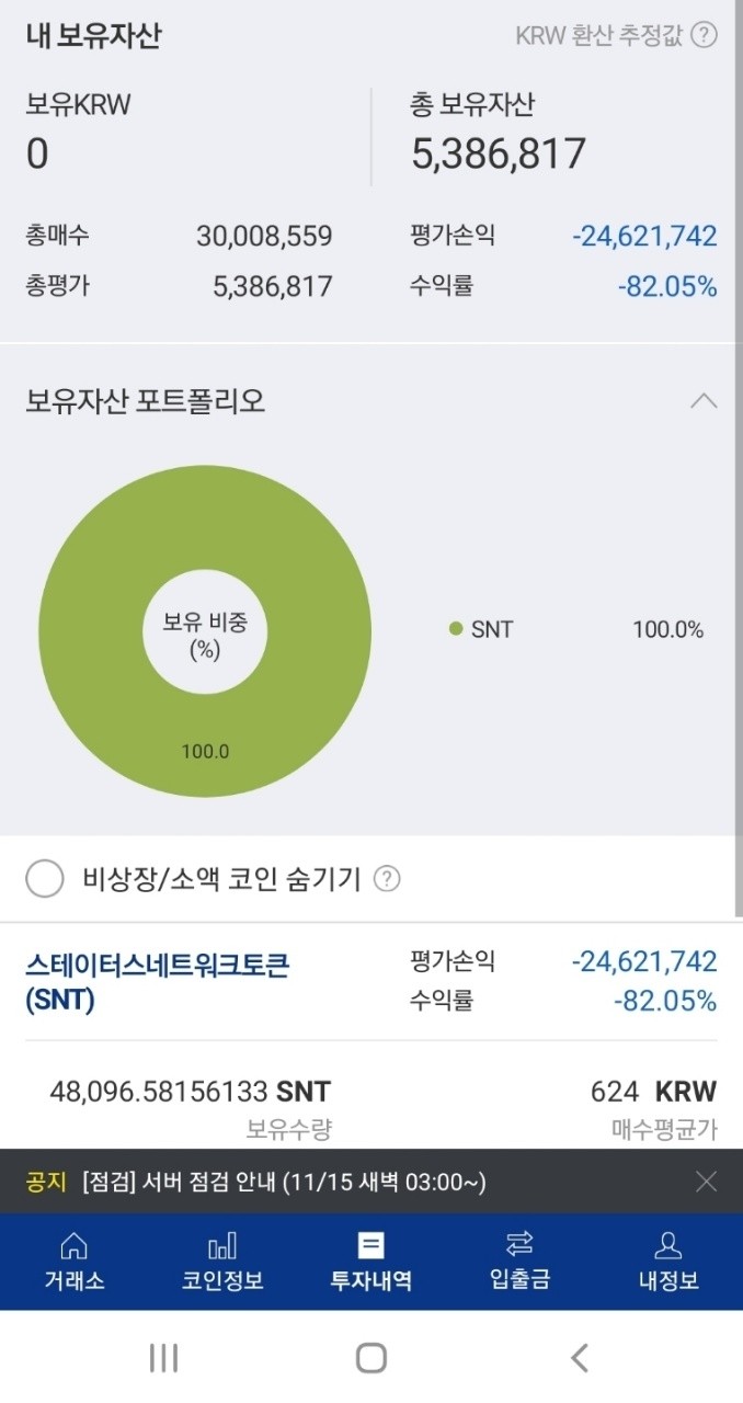 블라인드 | 암호화폐: 코인으로 나는 잃었는데